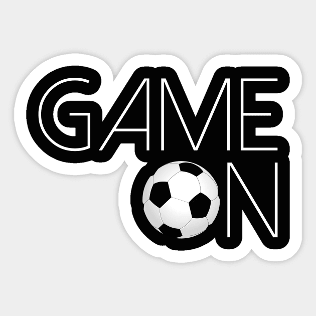 Game On Soccer Sticker by hoopoe